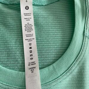 Lululemon T-Shirt Teal BONUS NEW SHEIN Bathing Suit Size M